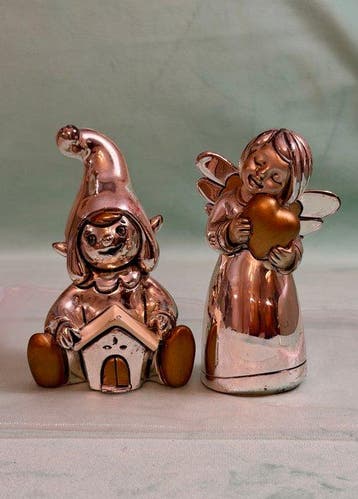 Arde/Stilarte Argenti - Beeldje - Golden Heart ANGEL & ELF