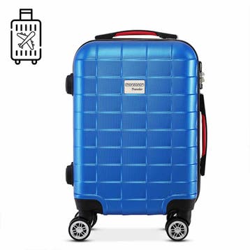 Reiskoffer Exopack Blauw ABS M TSA (Koffers - Tassen), Verzenden, Nieuw