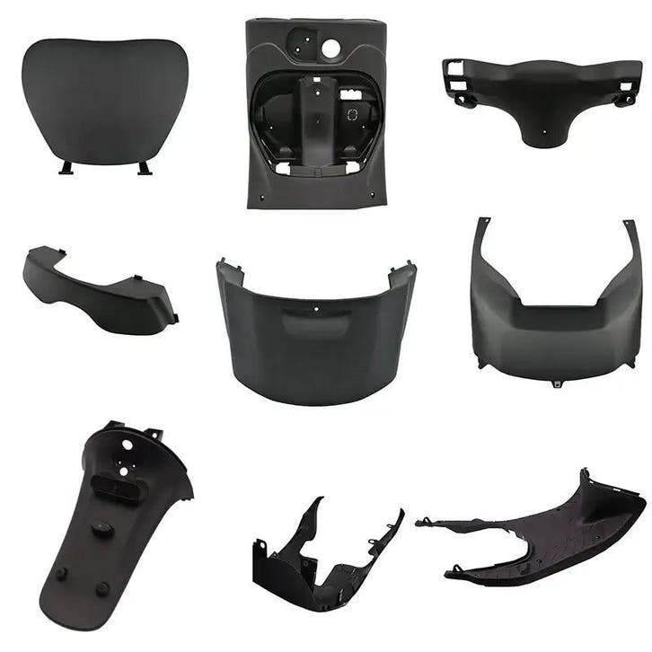 Binnenkappenset Piaggio Zip - 9 delig, Fietsen en Brommers, Brommers | Tuning en Styling, Ophalen of Verzenden