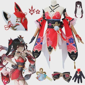 Honkai Star Rail Sparkle Cosplay Kostuum Set - Compleet met, Verzenden, Nieuw