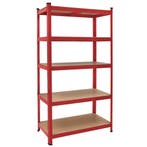 Metalen Opbergrek tot 875kg rood (Meubelen, Interieur), Verzenden
