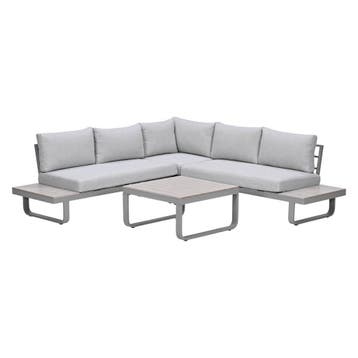 Garden Impressions Diego loungeset 4-delig - taupe, Verzenden, Nieuw