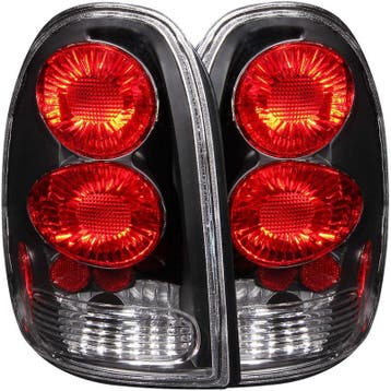 ANZO 1996-2000 Chrysler Voyager Taillights Black, Ophalen of Verzenden, Nieuw