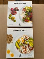 2 Boeken - Makkelijk bereiden Granen - Salade - Easy NIEUW, Ophalen of Verzenden, Zo goed als nieuw