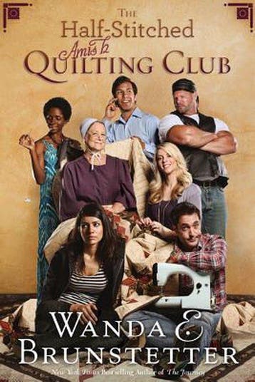 Half-Stitched Amish Quilting Club - Wanda E. Brunstetter, Verzenden, Gelezen, Wanda E. Brunstetter