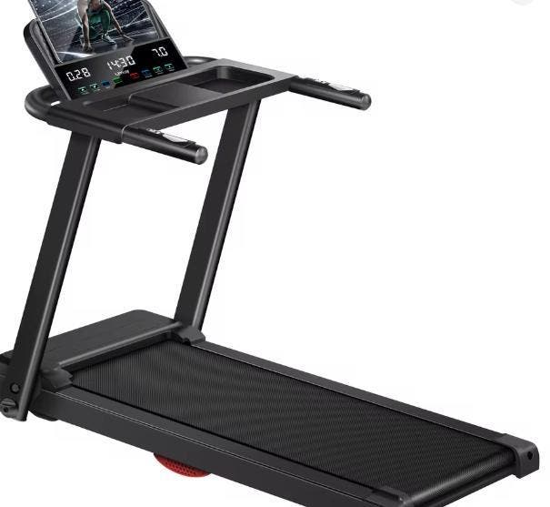Elektrische Loopband – Stil, 12 km/u, Hartslagmeter en APP, Sport en Fitness, Fitnessapparatuur, Nieuw, Verzenden