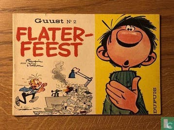 Guust - Flater-feest - 1963, Boeken, Eén stripboek, Verzenden, Gelezen, De Mesmaeker, Jean, Franquin, André.