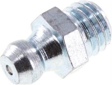 Rechte Smeernippel Staal M8x1.25 DIN 71412 [20 Stuks], Verzenden, Nieuw