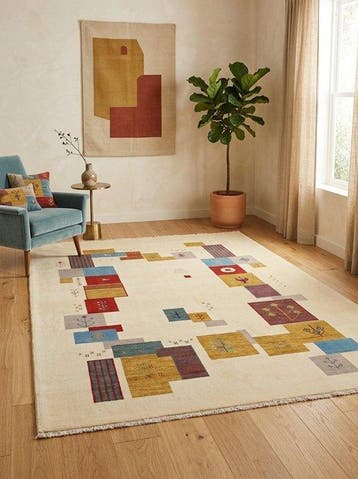 Gabbeh, Premium woltapijt - handgemaakt - nieuw - Vloerkleed, Nieuw