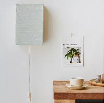 Papieren Wandlamp – Lichtgewicht E14 Sfeerlamp voor Gang, Verzenden, Nieuw