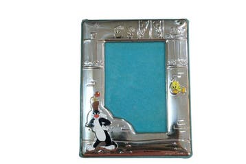 Fotolijst - .925 zilver - Looney Tunes, Antiek en Kunst