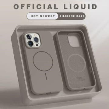 Magnetisch Siliconen Hoesje voor iPhone 11 t/m 17 Pro Max |, Verzenden, Nieuw