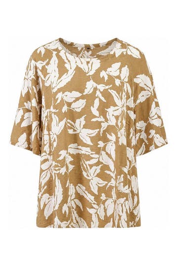 Kaffe Blouse in maat 48 Beige, Kaffe, Verzenden, Zo goed als nieuw, Beige