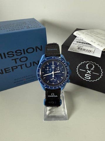 Omega x Swatch - Mission to Neptune, MoonSwatch - Zonder, Nieuw
