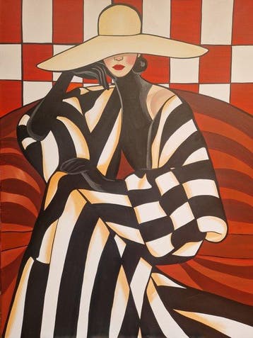 Lucía Lauren - XL - Jaque al Glamour, Antiek en Kunst