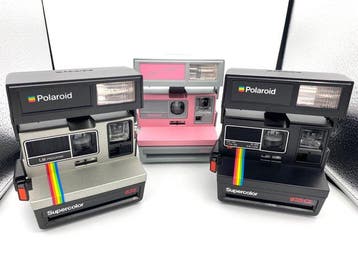 Polaroid (3x) Supercolor 635CL, 635LM program & Cool Cam, Audio, Tv en Foto, Fotocamera's Analoog, Nieuw