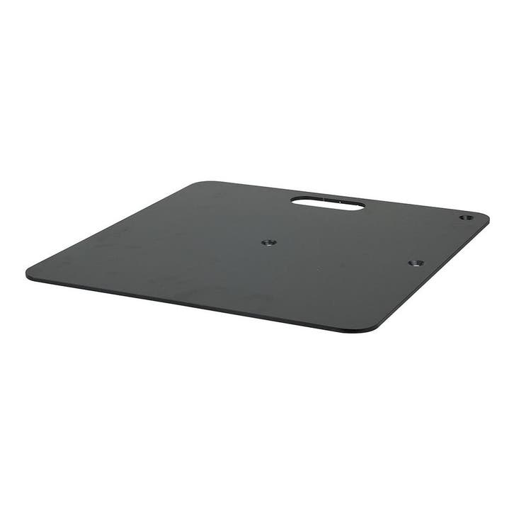 WENTEX® Pipe enamp; Drape Baseplate 45 x 45 cm (lxb) - zwart, Muziek en Instrumenten, Licht en Laser, Verzenden