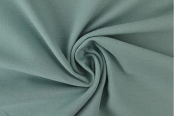 10 meter molton stof - Oud groen, 120 cm of meer, Ophalen of Verzenden, Katoen, Groen