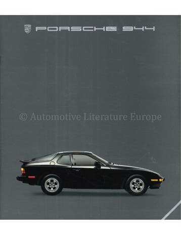 1985 PORSCHE 944 BROCHURE ENGELS (USA), Boeken, Nieuw, Porsche, Author