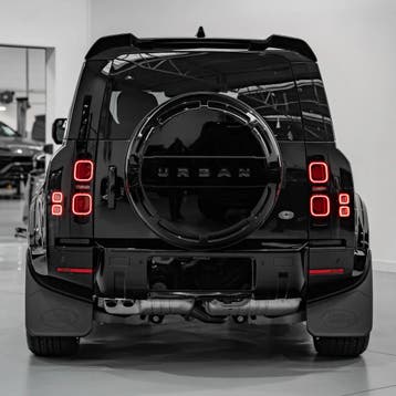 Land Rover Defender 90 / 110 Urban hoogglans zwarte, Verzenden