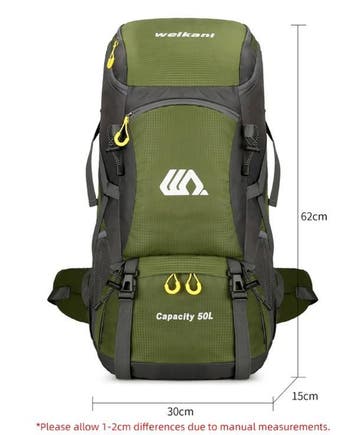 50L Outdoor Rugzak Waterafstotend Hiking Reizen Camping, Verzenden, Nieuw