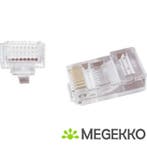 Gembird LC-PTU-01/100 kabel-connector 8P8C RJ45 Transparant, Verzenden, Nieuw