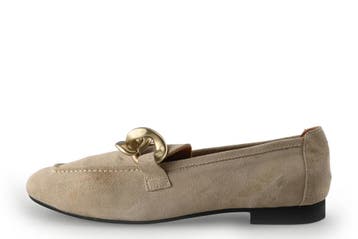 Notre-V Instappers in maat 38 Beige, Kleding | Dames, Schoenen, Notre-V, Verzenden, Zo goed als nieuw, Instappers