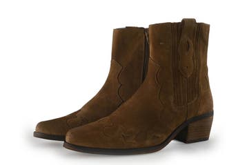 Manfield Cowboy laarzen in maat 38 Bruin, Bruin, Verzenden, Zo goed als nieuw, Manfield