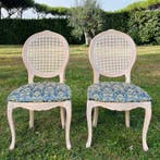 Stoel (2) - Hout, Textiel, Antiek en Kunst
