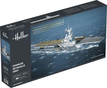 Heller 81072 Charles de Gaulle Bouwpakket Schaal 1:400, Hobby en Vrije tijd, Modelbouw | Boten en Schepen, Verzenden, Nieuw, Overige merken