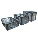 Eurokrat geperforeerd 60x40 stapbelbak kratten kunststof bak, 40 tot 60 cm, 50 tot 75 cm, Nieuw, Ophalen of Verzenden