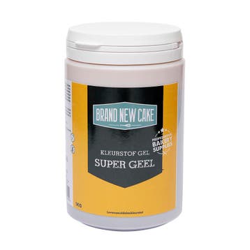 BrandNewCake Kleurstof Gel Super Geel 1kg, Verzenden, Nieuw