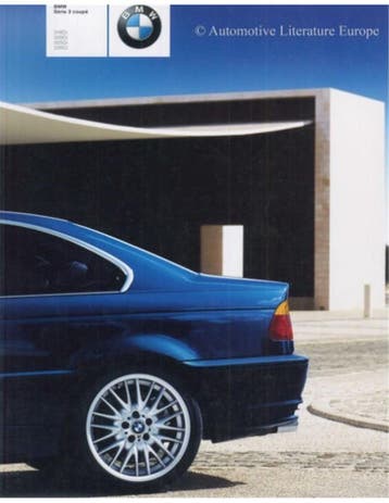 2001 BMW 3 SERIE COUPÉ BROCHURE FRANS, Nieuw, BMW, Author