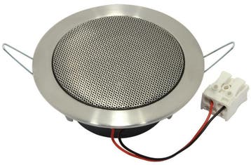 geborsteld staal inbouw luidspreker speaker 30 Watt 8 Ohm, Verzenden, Nieuw