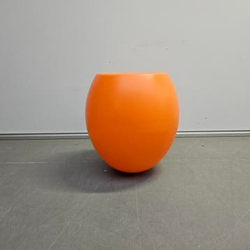 De Vorm Tumbly balanskruk - oranje kunststof, Huis en Inrichting, Ophalen of Verzenden, Nieuw