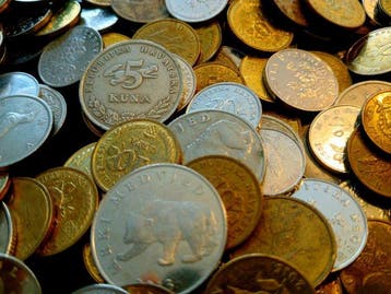 Kroatië. Lot of 1.5 kg of vintage coins (Zonder