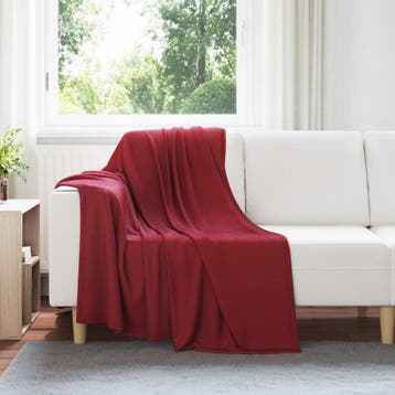 vidaXL Kleden 24 st Bordeaux Rood 170 x 130 cm 7.81 kg, Verzenden, Nieuw, Rood