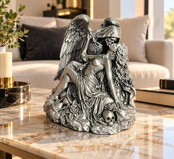 Figuur - Memento Mori – Death’s Embrace – Scultura, Antiek en Kunst