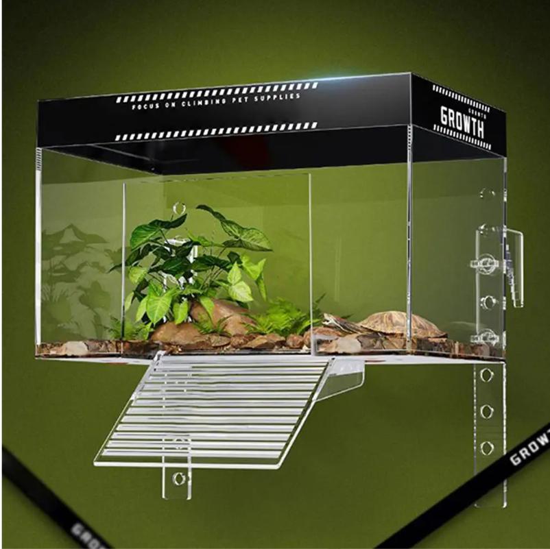 Over Tank Schildpad Basking Platform – Aquarium Ramp Dock Turtle photo 10