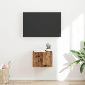 vidaXL TV Wandkast 39 x 31 x 29,5 cm Oud Hout Bewerkt hout, Minder dan 50 cm, Verzenden, Nieuw, Minder dan 100 cm