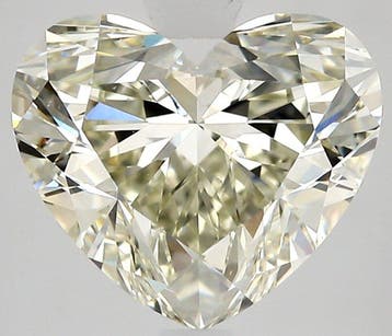 1 pcs Diamant (Natuurlijk) - 3.01 ct - Hart - K - VS2 -, Nieuw