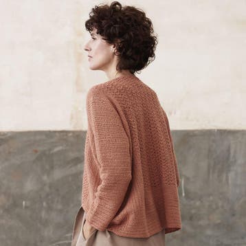 Haakpatroon Damestrui met vierkantstructuur van Silky Lace, Ophalen of Verzenden, Nieuw