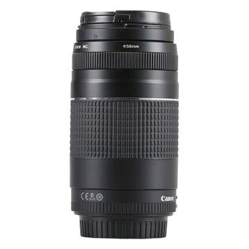 Canon EF 75-300mm f/4-5.6 III met garantie, Ophalen of Verzenden, Gebruikt