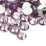 2 x  Swarovski light amethyst plat strass steentje 5mm, Ophalen of Verzenden, Nieuw, Overige typen