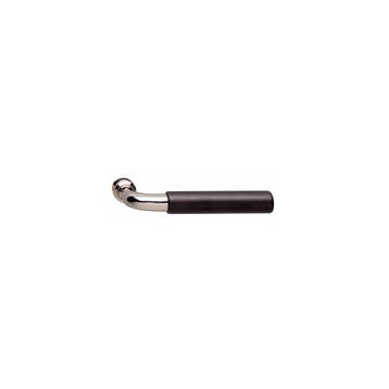 Intersteel Deurkruk Palma - nikkel glans/zwart, Verzenden, Nieuw