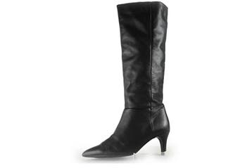 Manfield Laarzen in maat 39 Zwart, Kleding | Dames, Hoge laarzen, Verzenden, Zwart, Zo goed als nieuw