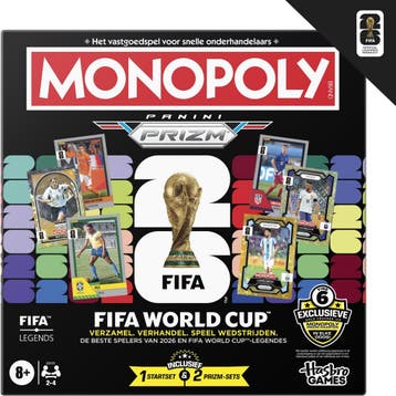 Hasbro Monopoly - Panini Prizm FIFA World Cup - Bordspel (Ni, Hobby en Vrije tijd, Verzenden, Nieuw