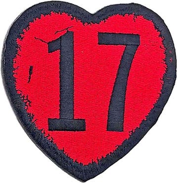 Sex Pistols - 17 Heart - patch officiële merchandise, Verzamelen, Ophalen of Verzenden, Nieuw, Kleding
