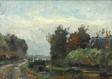 Chris van der Windt (1877-1952), Slingerend zandpad