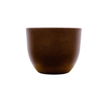 Green Bubble - Pot Eggy Bronzé - D35 x H27,5 - Ø, Ophalen of Verzenden, Nieuw